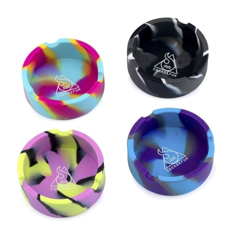 Squadafum round ashtray Tie Dye