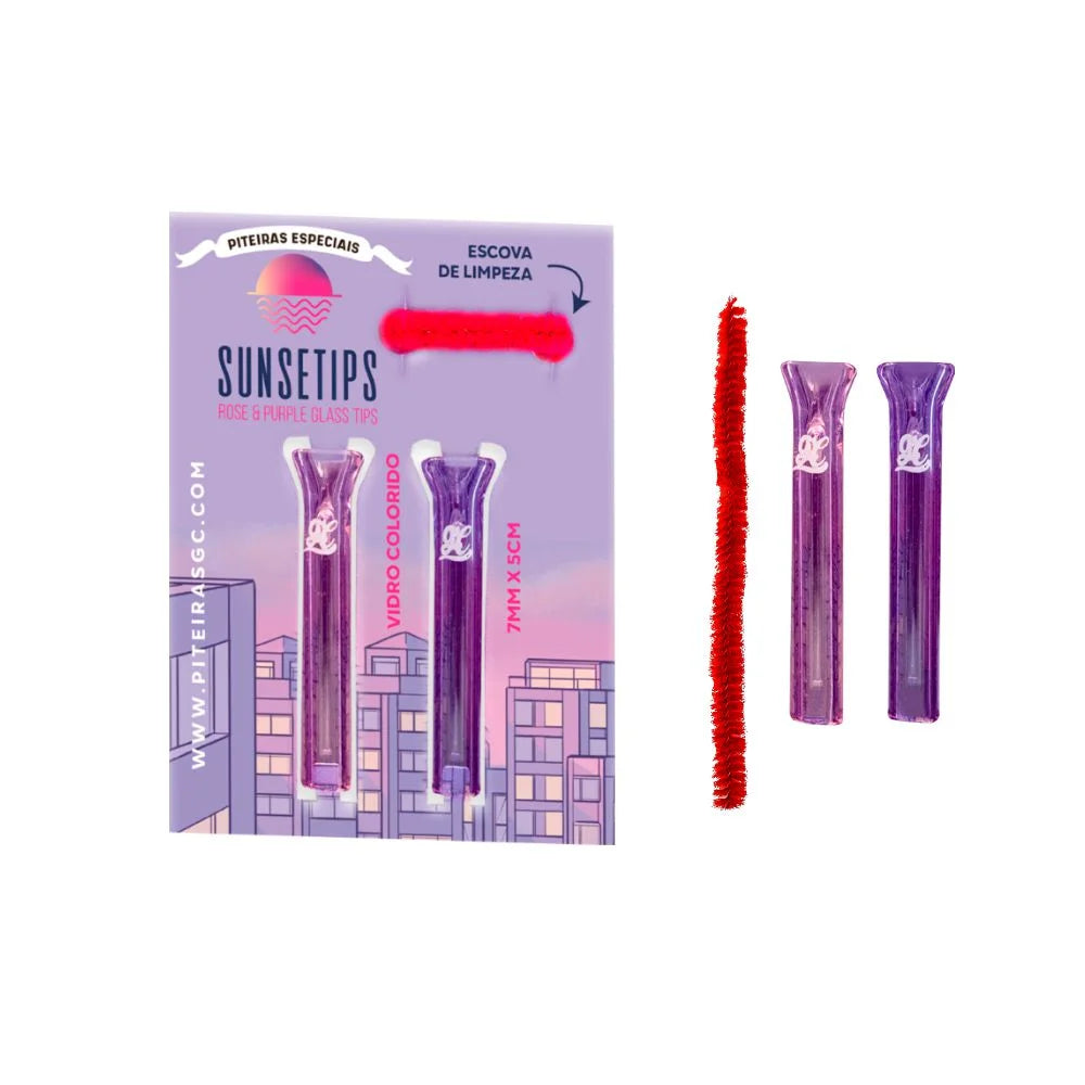 Display Glass Crew Especial - Sunsetips  7 KITS