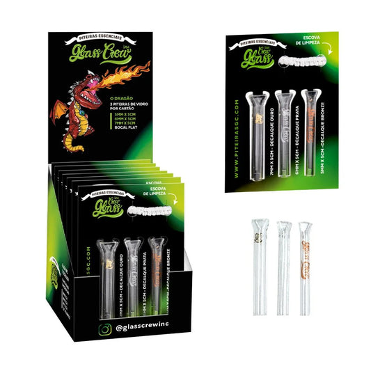 Display Glass Crew Essencial - The Dragon 7 KITS