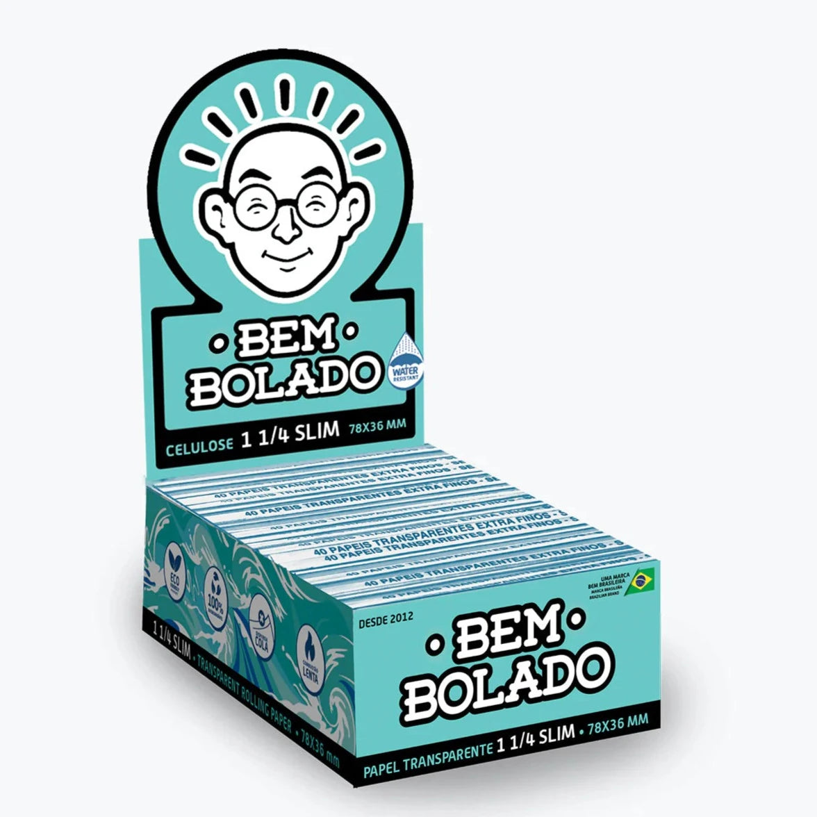 Bem bolado Cellulose 1 1/4 size Slim